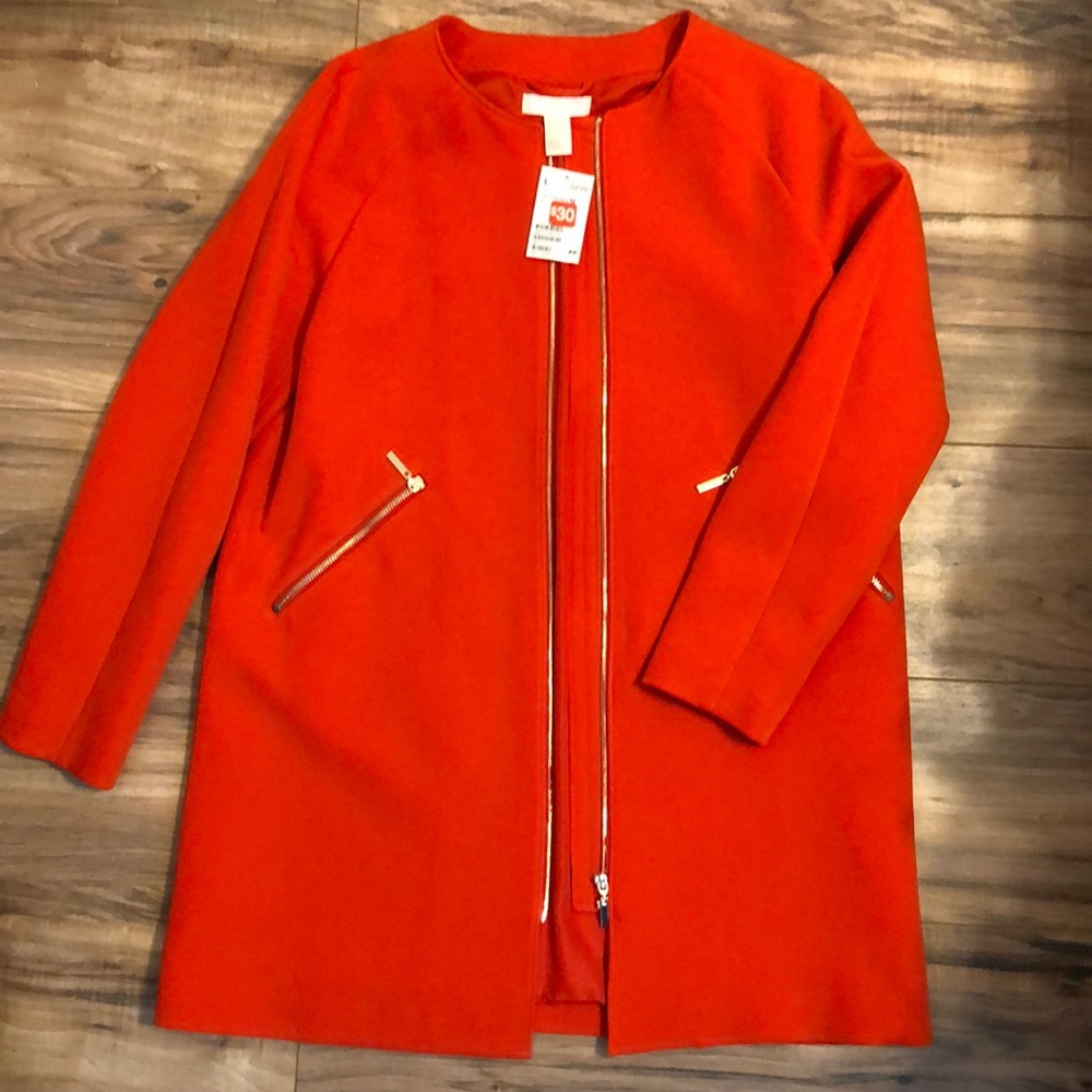 New with tags H &M long jacket